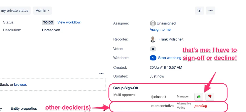 Group Sign-Off