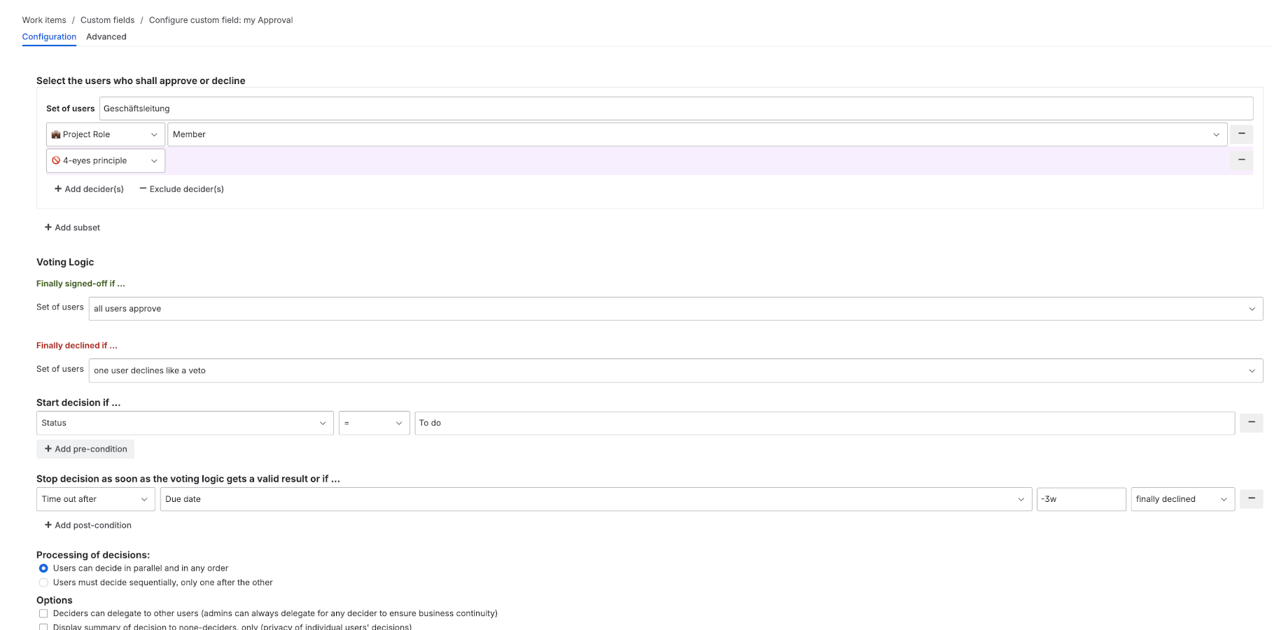 Group Sign-Off screenshot 1